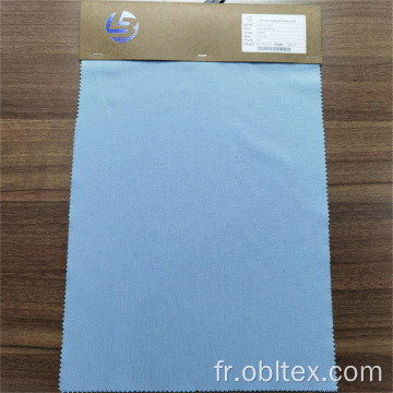 Linon d&#39;imitation en polyester OBL22-C-061 pour robe